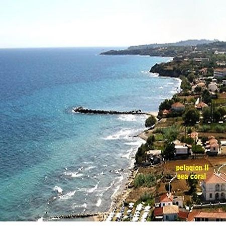 Pelagion II Sea Coral - Beachfront Holiday Home Kypseli Dış mekan fotoğraf