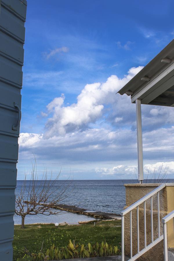 Pelagion II Sea Coral - Beachfront Holiday Home Kypseli Dış mekan fotoğraf