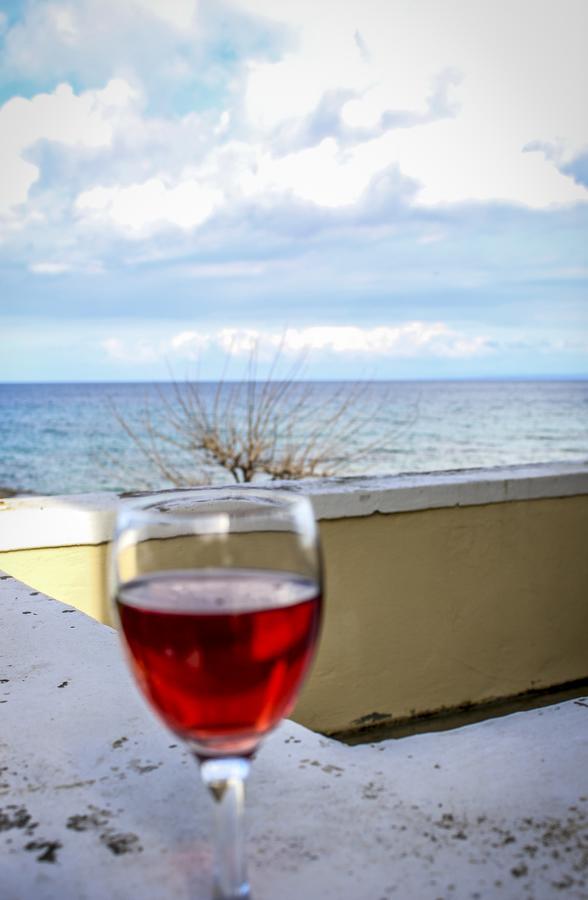 Pelagion II Sea Coral - Beachfront Holiday Home Kypseli Dış mekan fotoğraf