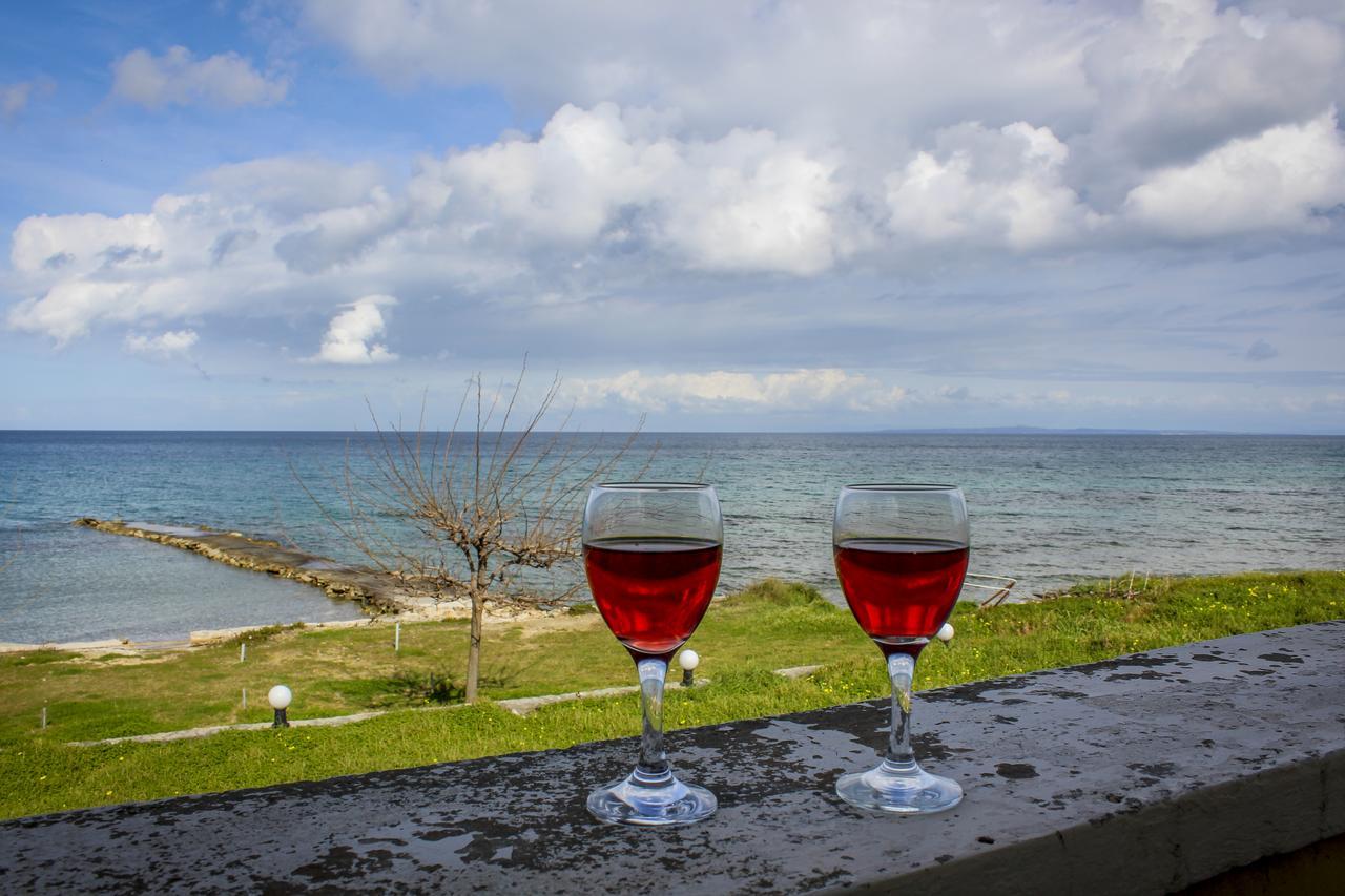 Pelagion II Sea Coral - Beachfront Holiday Home Kypseli Dış mekan fotoğraf