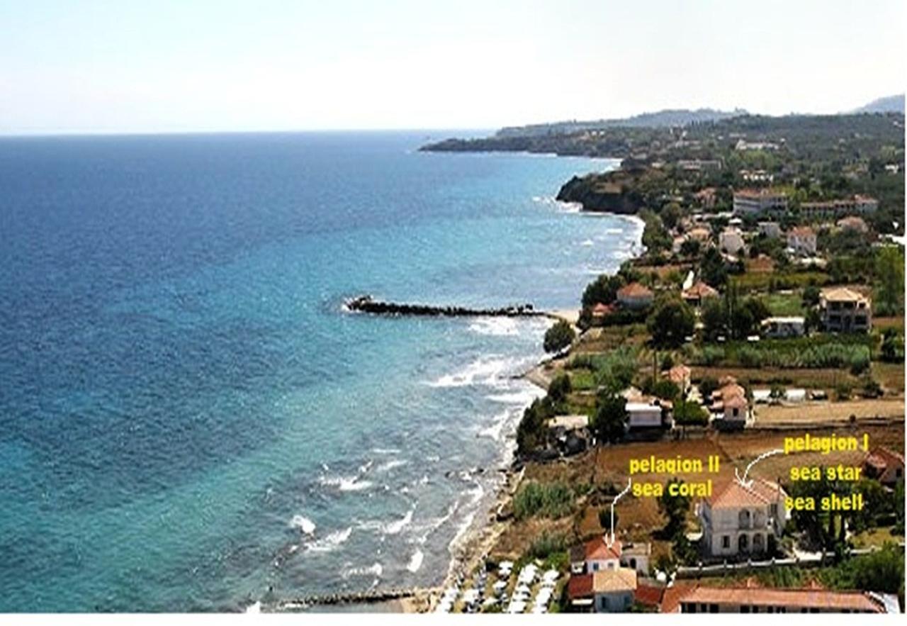 Pelagion II Sea Coral - Beachfront Holiday Home Kypseli Dış mekan fotoğraf